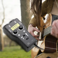 Saramoni Gutar / Bass Accessories audio Interface for recording vocals iphone 6 7 7s Plus, Mac, PC ,and most android phones