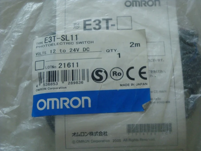 

Free shipping New original OMRON E3T-ST11 E3T-ST12 E3T-SL11 sensor