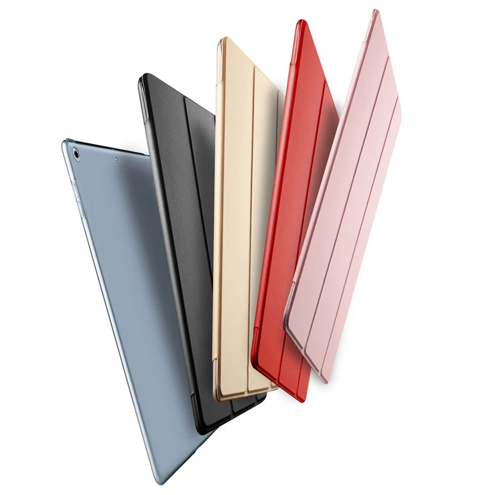 Case-for-New-iPad-9-7-inch-2017-2018-Color-PU-Smart-Cover-Case (2)