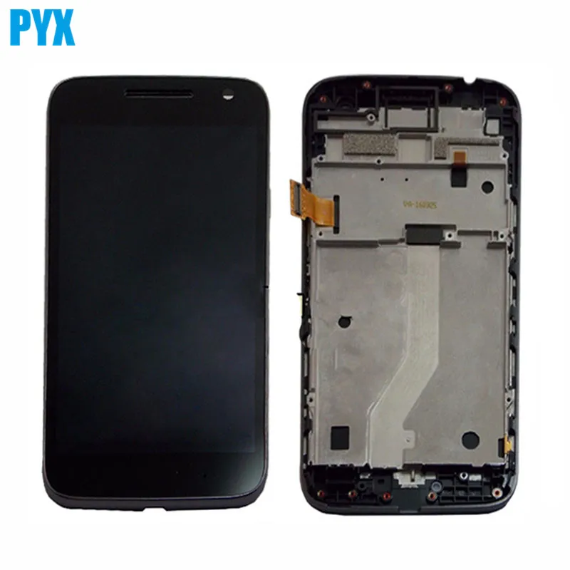 ЖК дисплей с сенсорным экраном и дигитайзером в сборе рамкой для Motorola MOTO G4 PLAY Xt1601