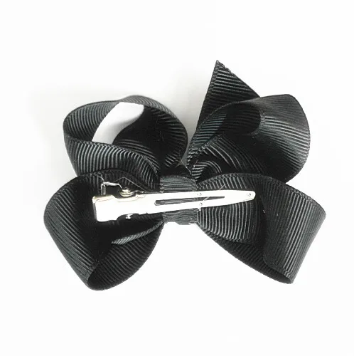 Black Small Hair Bows3