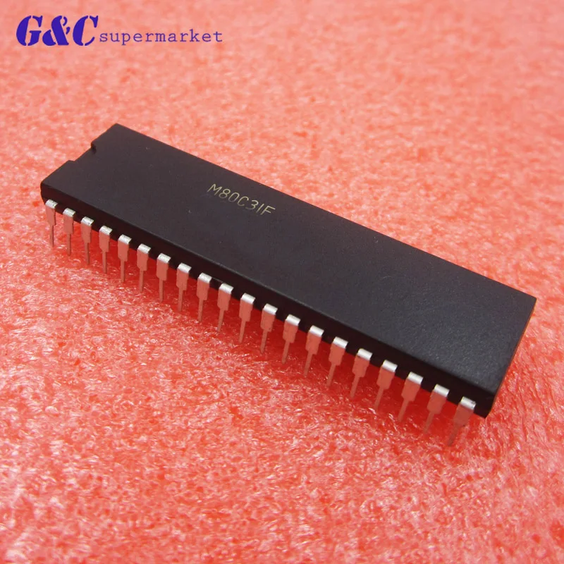 

1/5PCS M80C31F 80C31F M80C31 40PINS CMOS 8-Bit Microcontroller IC