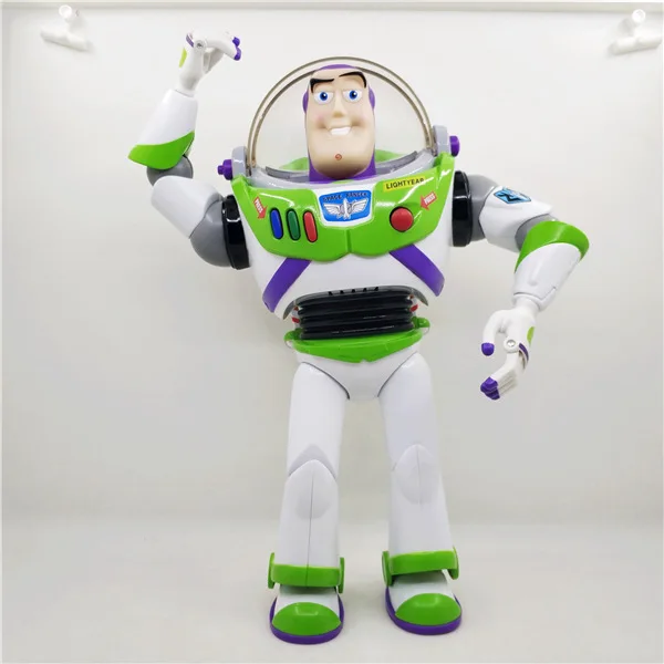 

New Product Toy Story 3 Talking Buzz Lightyear Toys Lights Voices Speak English Joint Movable Action Figures Children Gift