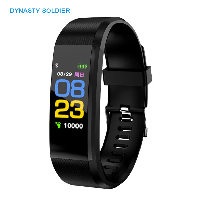 

New Smart Bracelet Color Touch Screen Fitness Tracker Heart Rate Monitoring Smart Bracelet Movement for Android IOS Pedometer