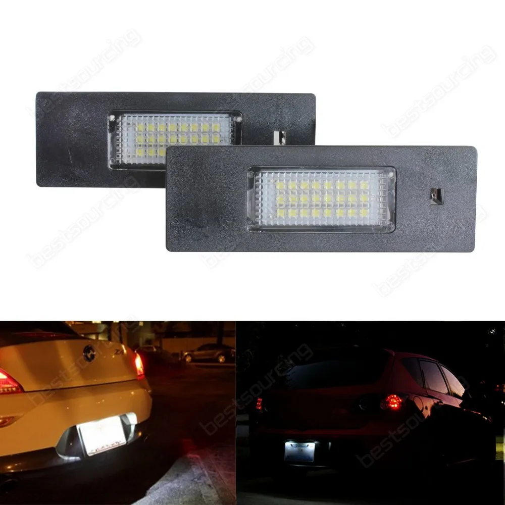 LED Licence Number Plate Light White Mini Cooper Clubman R55 Countryman