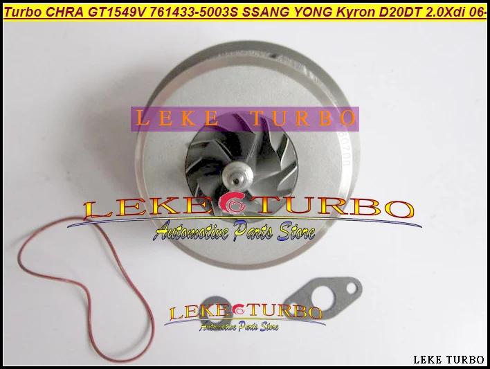 new Turbo CHRA GT1549V 761433-5003S 761433 For SSANG YONG Actyon A200XDi Kyron M200XDi  D20DT 2.0L Xdi