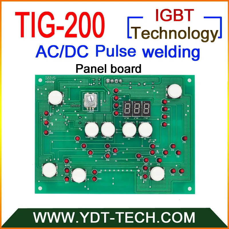 TIG-200 AC/DC Импульсная tig сварочные платы для станков наборы с IGBT контроллер(панель доска+ плата управления