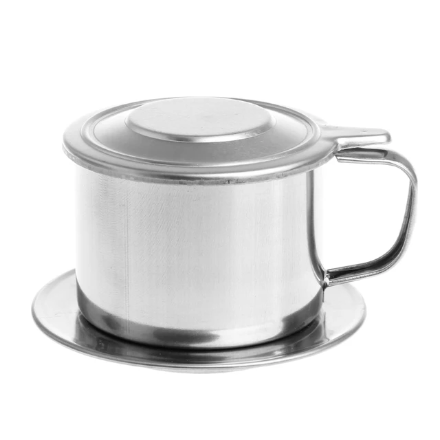 Best Price Stainless Steel Drip Coffee Filter Maker Pot Infuser For Office Home Traveling 
