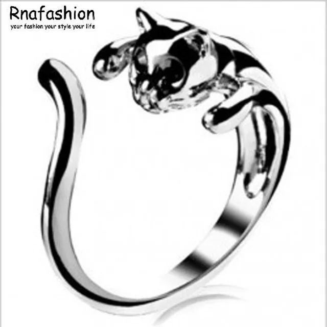 No Minimum Order Hot! women unique Meng things glossy fashion cute cat ring open No Minimum Order Hot! women unique Meng things glossy fashion cute cat ring open
