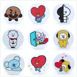 БЦ Bangtan обувь для мальчиков BT21 брошь булавки приспособление для бейджа одежда шляпа украшение для рюкзака