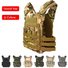 Тактический жилет военный охотничий страйкбол Пейнтбол Боевая тренировочная JPC пластина жилет для переноски Камуфляжный армейский бронежилет