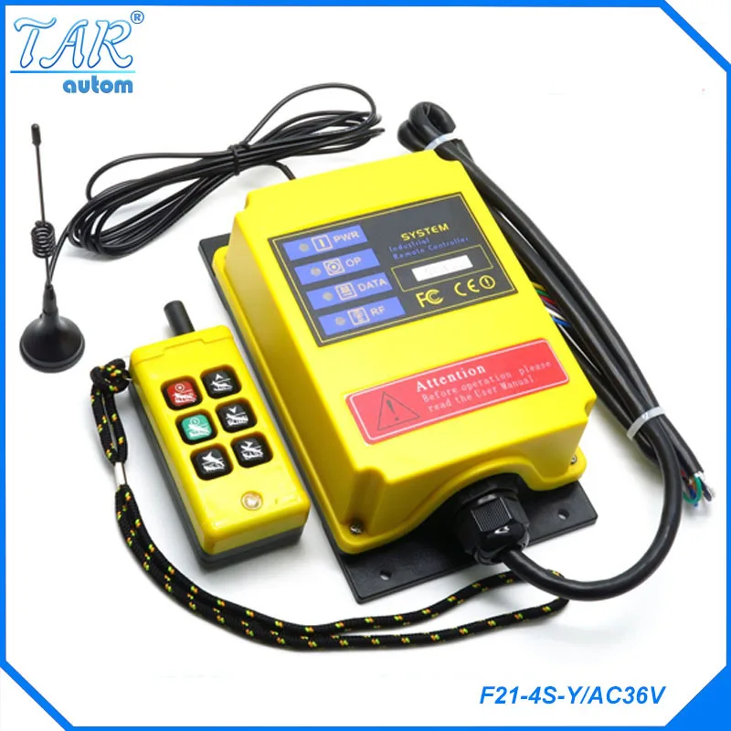 

long-distance 500 meters elevator industrial wireless remote control can be customized AC36V Industrial Remote Control