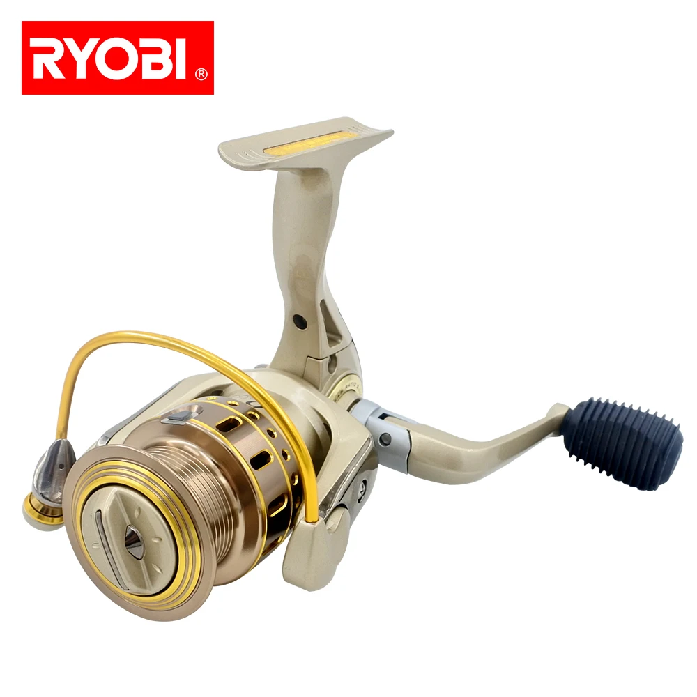 

RYOBI TRESOR Comfortable FD2000 / 3000 5+1BB Spinning Fishing Reels With 5.1:1 Gear Ratio, Rubber Knob, Smooth Accurate Air Bail