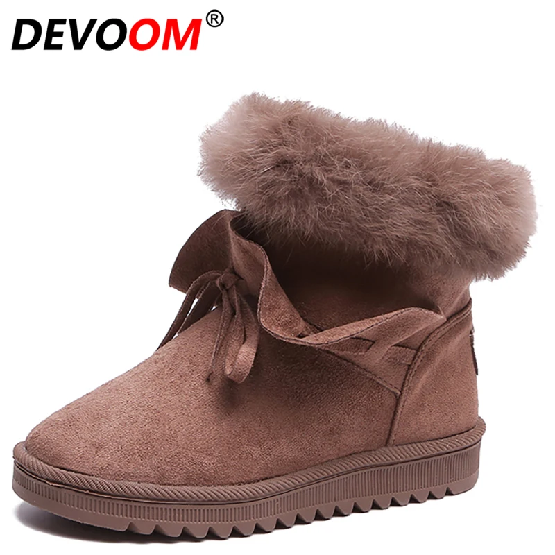 

Women Shoes High Plush Skateboard Shoes Warm Fur Winter Platform Ankle Boots Snow Boots Non-slip Woman Outdoor Sneakers Women 40