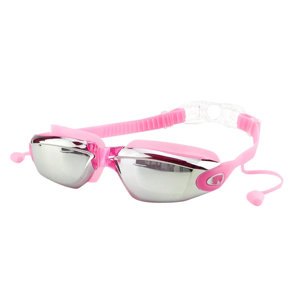 Очки для плавания ming, очки для плавания с защитой от запотевания, очки для плавания, профессиональные очки для плавания, очки для плавания, очки для взрослых - Цвет: Розовый
