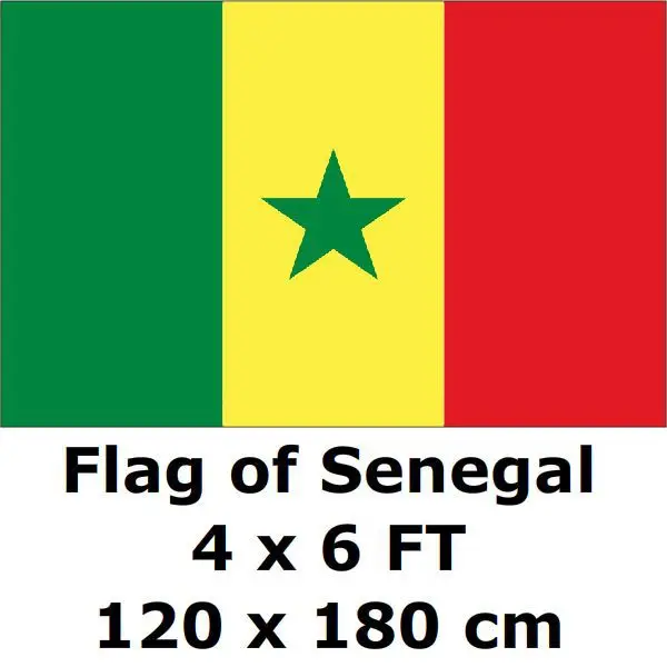 SENEGAL Senegalese Country Flag Embroidered PATCH Badge *NEW* 