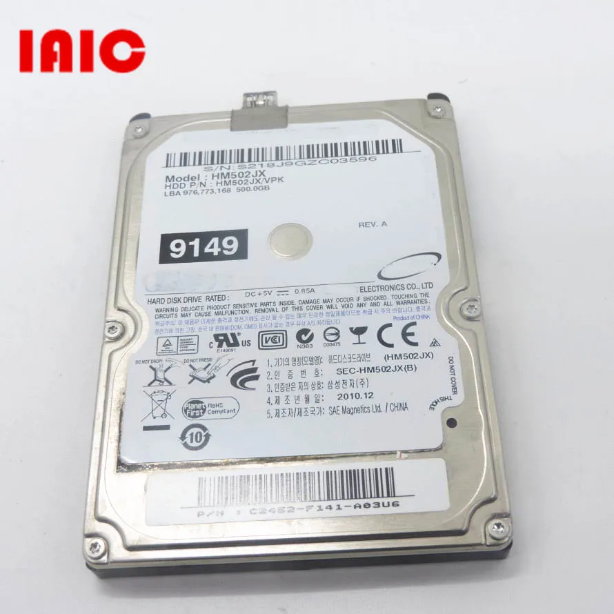 100% новый 1 год гарантии HM502JX 500G нужно больше углов фотографий пожалуйста