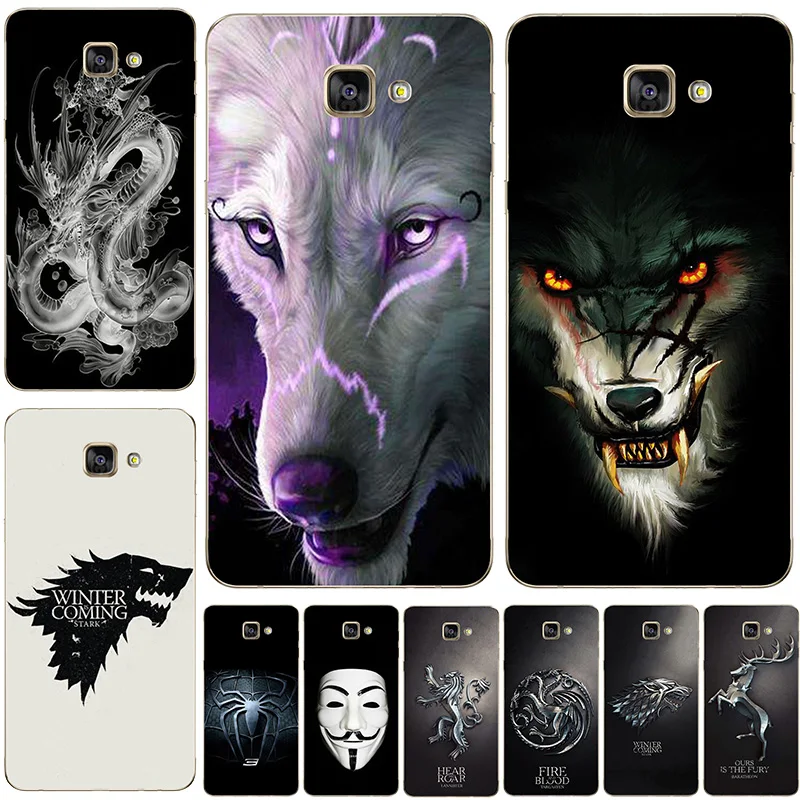 

Soft Case for Samsung Galaxy A9 A900F A9000 / A9 2016 A9100 /A9 PRO Back Cover Silicone Fashion texture Cartoon Cat Phone Case
