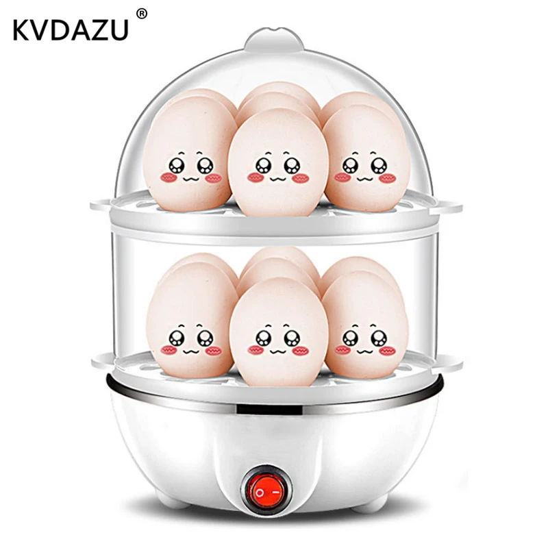 

High Quality Egg Steamer Generic Multi-function Electric Egg Cooker Eggs Boiler Cooking Tools Kitchen Utensils cake milk heating