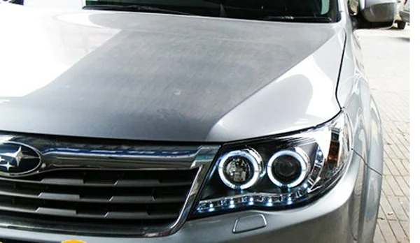 2009 2010 2011 год для Subaru Forester Светодиодная лента фара фары Дневные ходовые огни стояночный сигнал поворота