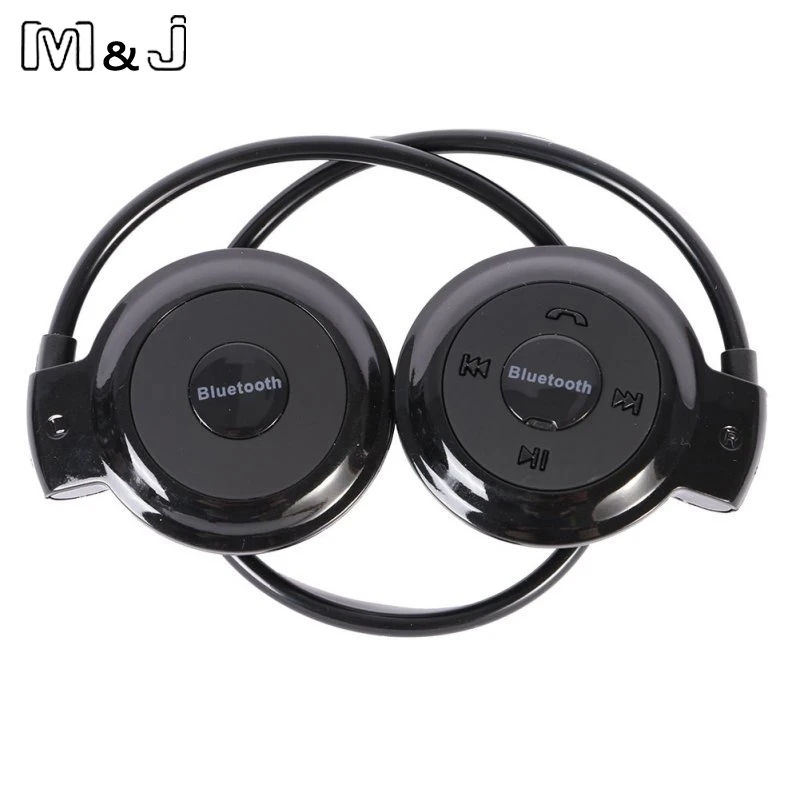 Спортивные беспроводные Bluetooth наушники M & J Mini 503 с шейным ободом стереонаушники