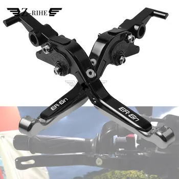 

With ER6N CNC Adjustable Extendable Brake Clutch Levers For KAWASAKI ER6N 2008 2010 Motorcross Accessories