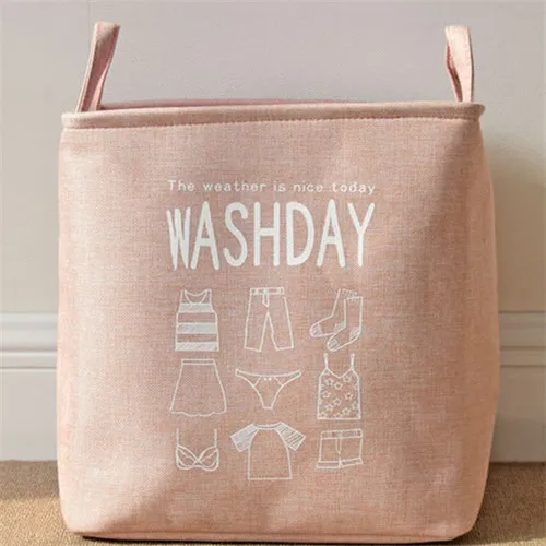 Cuarto de baño plegable ropa sucia cestas para la ropa, cestas de