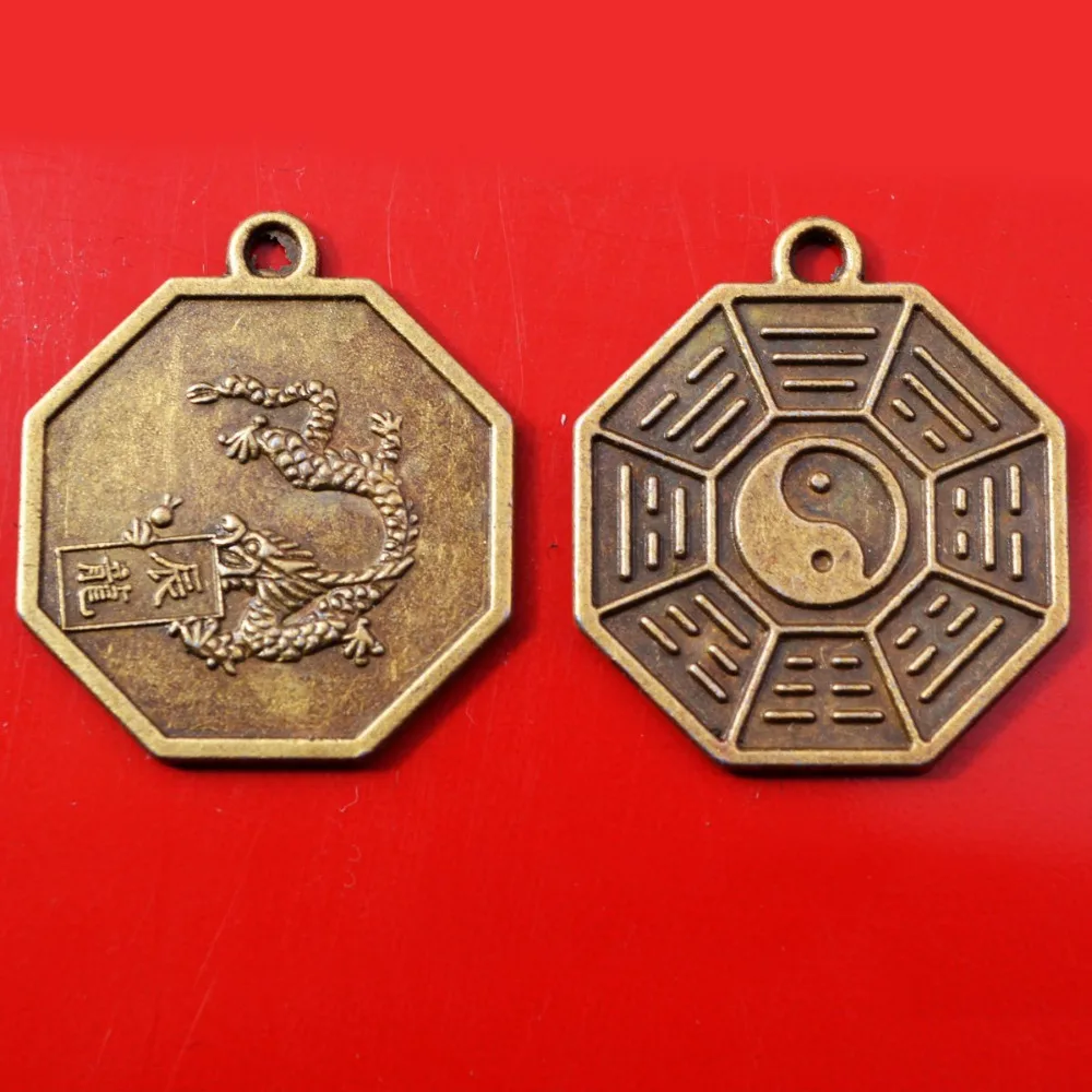 

Chinese Zodiac Tai Chi Pakua Feng Shui Pendants Dragon Horse Monkey OX Rooster Pig Rat Sheep Snake Rabbit Dog