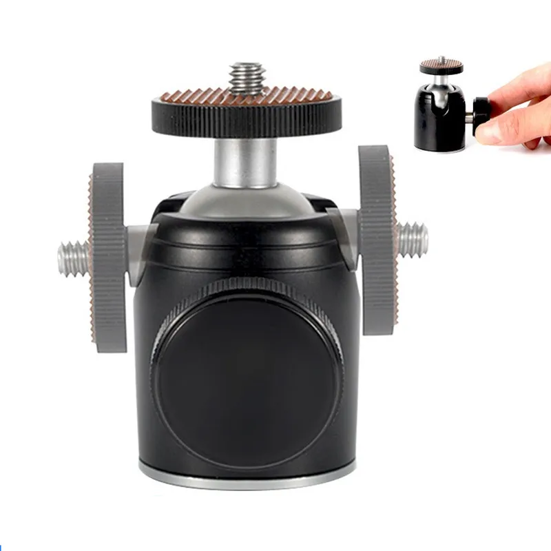 

Mini Ball Head Tripod Head 1/4" Screw Mount Bracket for camera compatible with Sony Nikon DSLR Camera Tripod Monopod