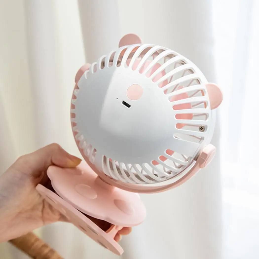 

Mini Portable Fan Home Desktop USB Rechargeable Air Cooler Air Conditioning Fans Cooling For Office Outdoor Travel With Clips