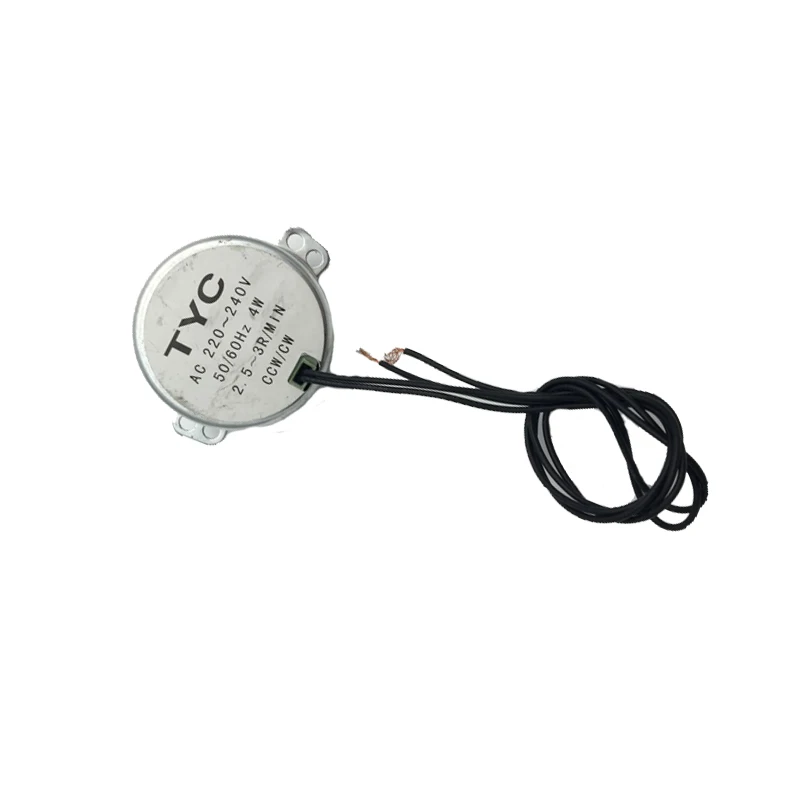 

Synchronous Motor 220-240V AC Geared Motor 4W CW/CCW Box Reduction Motor 2.5-3R/Min