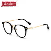 Бренд Chashma, нержавеющая круглая оправа armacao oculos de grau, качественные оправы, женские ретро очки, винтажные очки для глаз