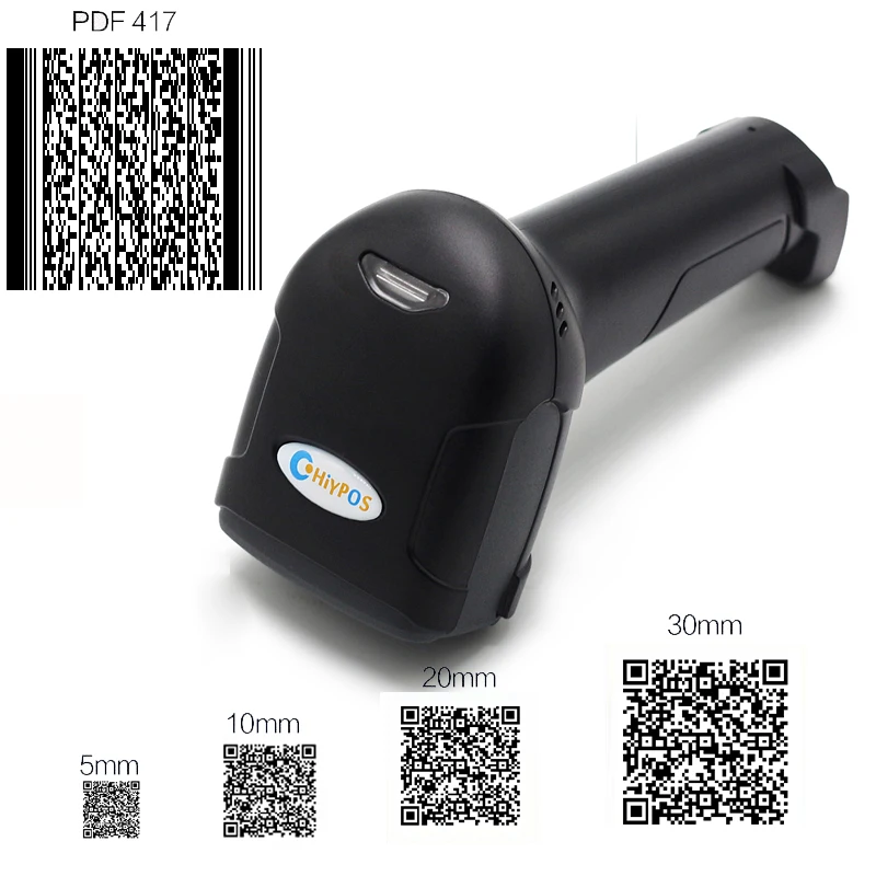 Сканер штрих-кода 2D Портативный проводной 1D USB | Компьютеры и офис