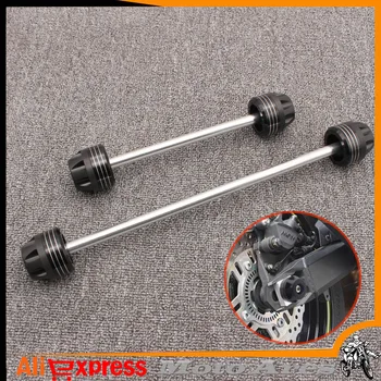 

For KAWASAKI ZZR1400 ZX-14R NINJA 2006-2015 Motorcycle Rear Front Axle Fork Crash Sliders Wheel Protector Falling Protection