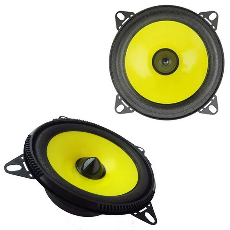 Pair of 4 inch Car Audio Speaker car speaker Full Range Stereo System with the Streamline