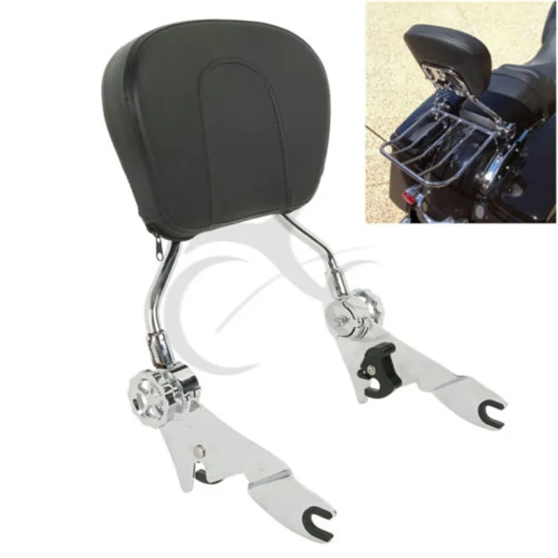 Съемная накладка Sissy Bar W/Спинка для Harley Touring Elelctra Street Glide 2009- 10 11 12 13 14 аксессуары для мотоциклов