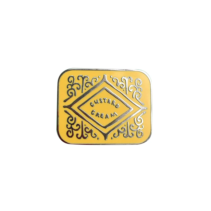 

Custard Cream Biscuit Enamel Pin