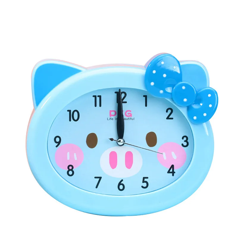Alarm Clock With LED Light Table Clocks Night Light Reloj Clock For Children Sleeping Cartoon Alarm Clocks