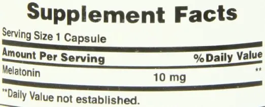 Новая гордость Бесплатная доставка Melatonin 10 Mg 120 шапки ночное время сон помощь| |