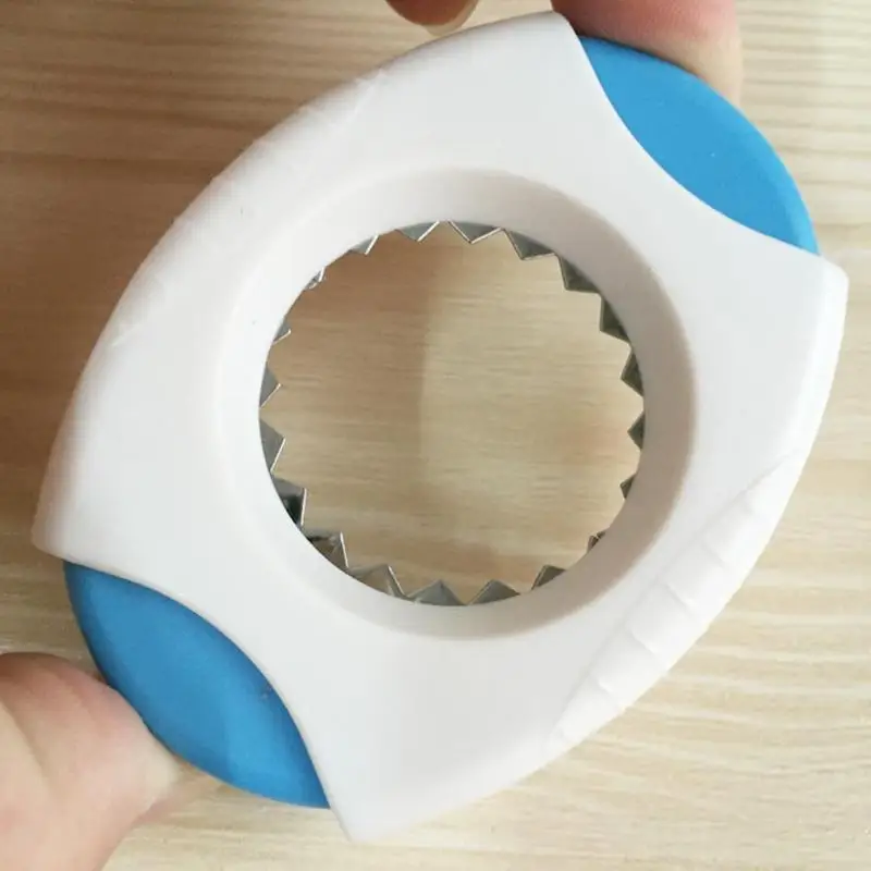Нержавеющая сталь вареная яичная скорлупа Топпер резак нож слайсер инструменты для яиц Кухонные гаджеты случайный цвет