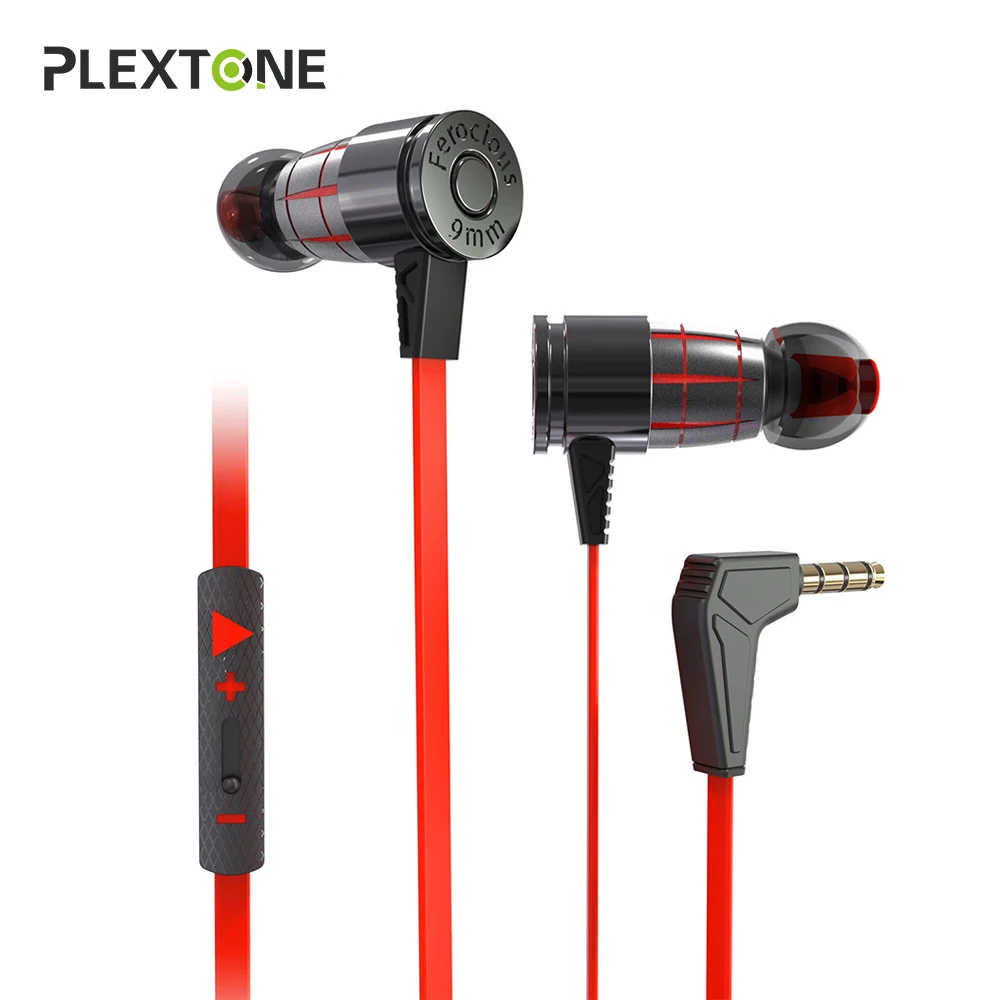 plextone G25 игровой гарнитуры с микрофоном в ухо проводной магнитных стерео впк