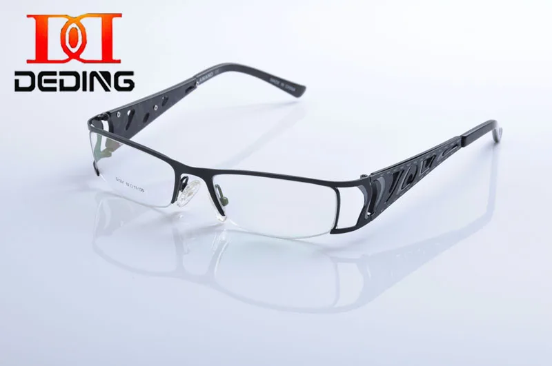 

DeDing Stainless Steel Eyeglasses Frames Man Metal Computer Glasses Optical Myopia Clear Lens Eyewear Oculos de Grau DD1090