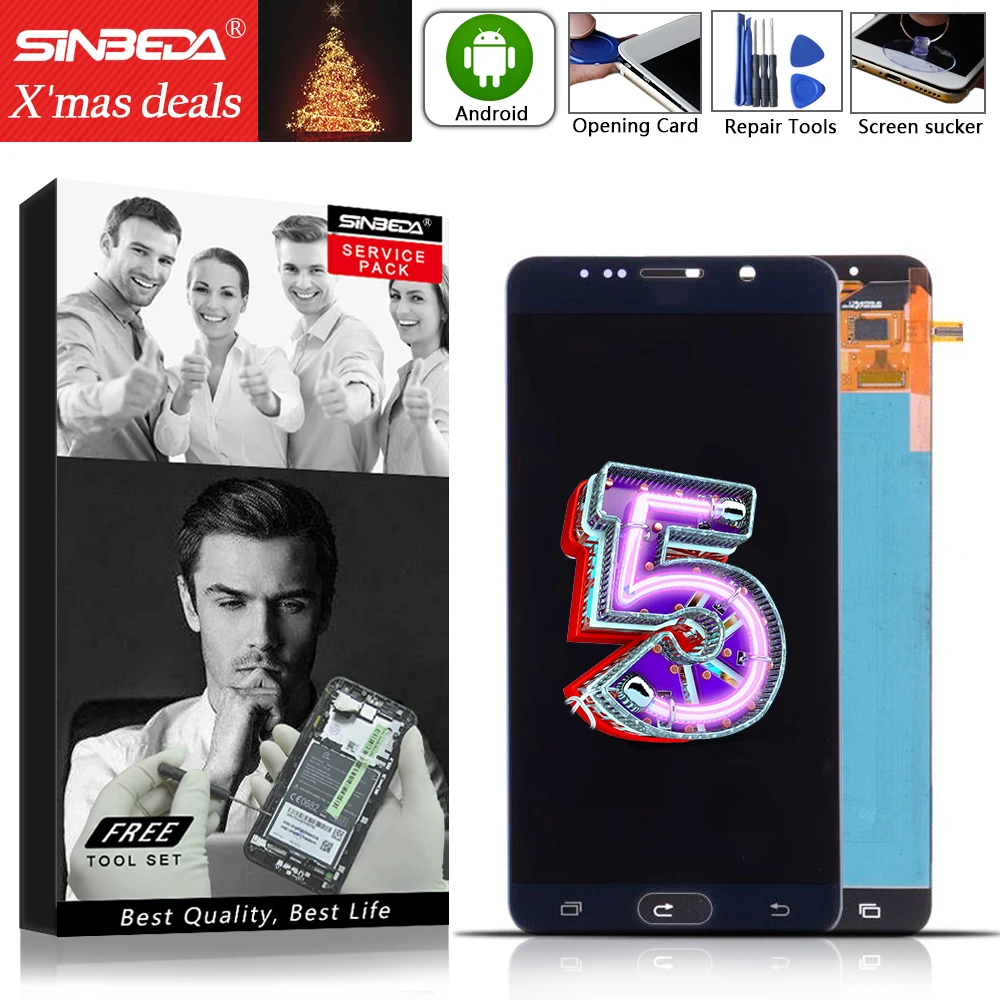 

5.7" Super AMOLED LCD For SAMSUNG Galaxy Note5 N920A N9200 N920C Display Touch Screen Digitizer with Frame Lcds Replacement#