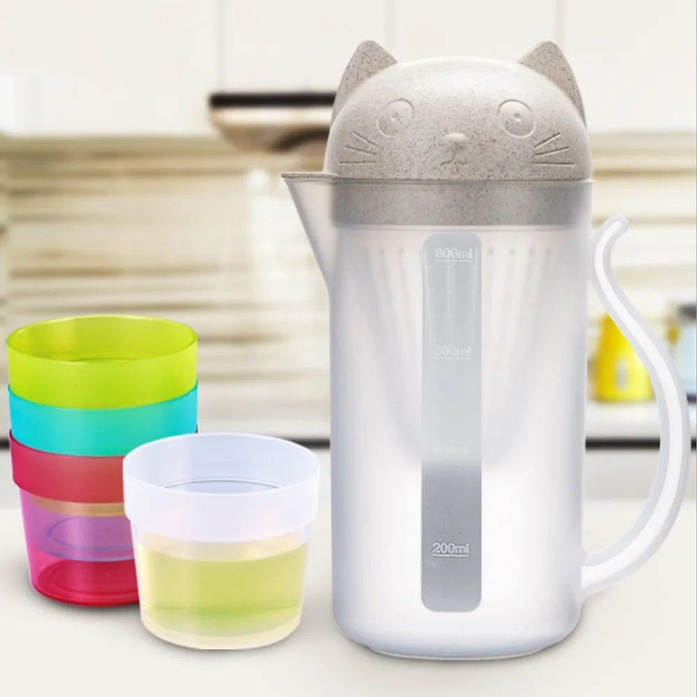 

800ml Creative Cat Shape Tea Strainer Easy to clean Cup Mug Teapot Teabags for Tea Coffee Flower Tea Filter Kitchen Tools