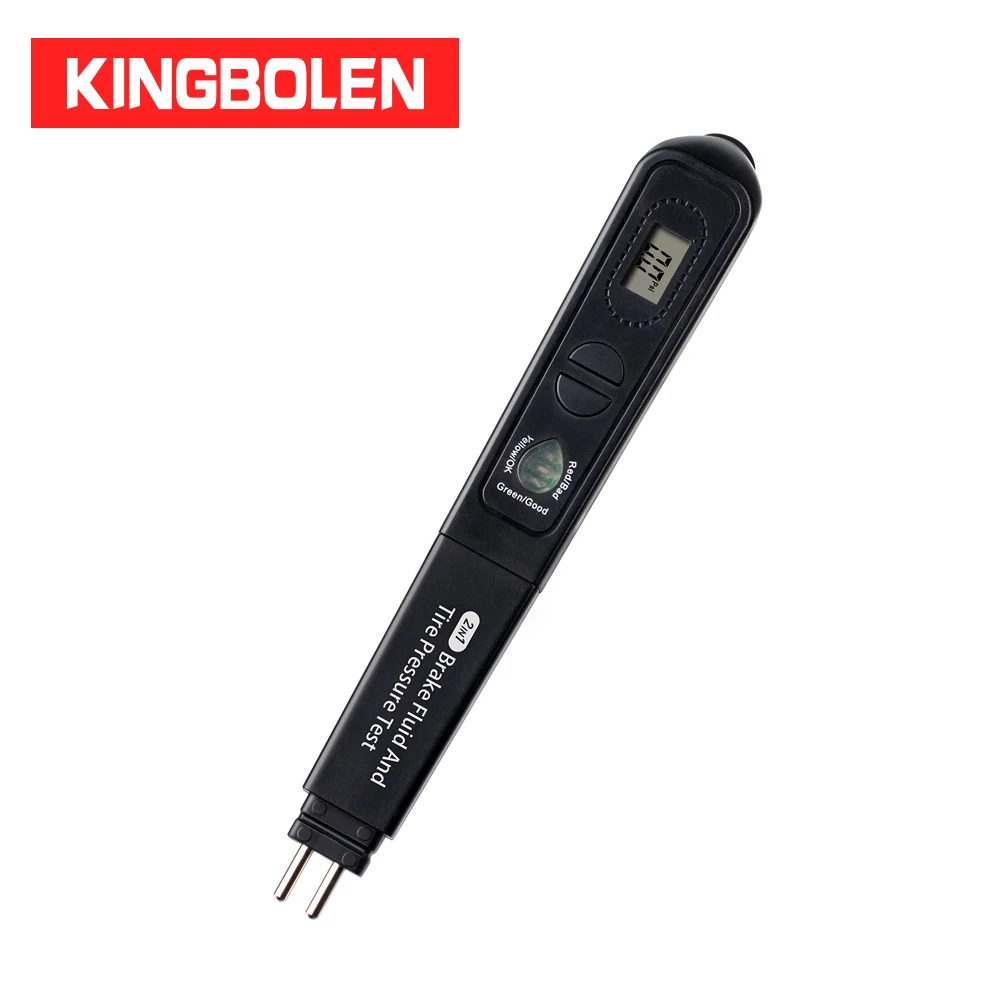 Auto Brake Fluid & Tire pressure tester 2 in 1 Digital tyre pressure