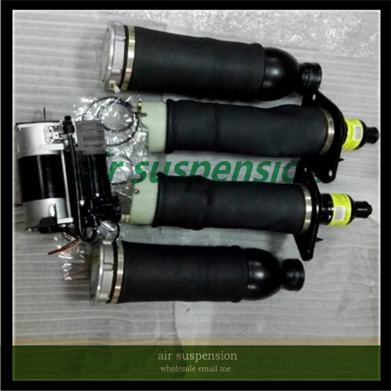 

For Complete Set Allroad Quattro C5 4Wheel Air Ride Suspension Air Spring Bags & Compressor Kit