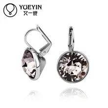 Серьги золотого цвета для женщин, свадебные украшения Brincos da Mulher, дизайн, подарок на годовщину, кубический цирконий