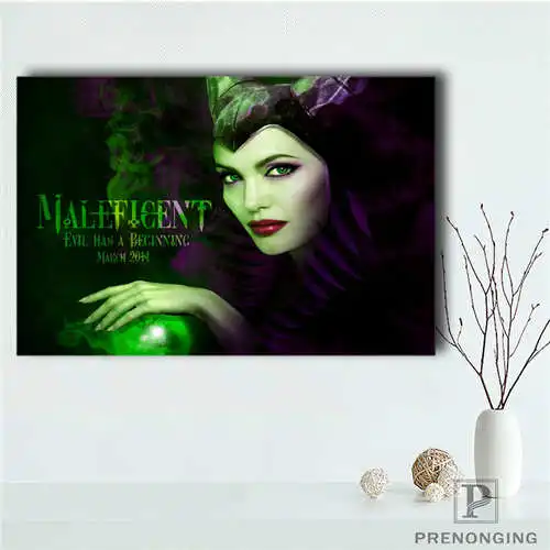 Изготовленный На Заказ Maleficent live action (1) Печатный постер ткань стены искусства