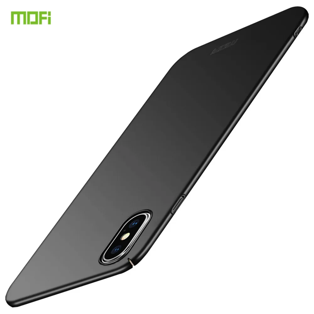 Goede Voor iPhone XS Max Case Cover voor iPhone XS Max Back Cover 6.5 inch Originele MOFi Hard PC Beschermhoes voor iPhone XS Max Cover