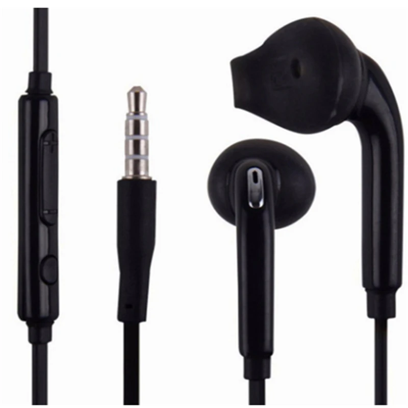 

S6 Sport earphones with Mic 3.5mm In-Ear Wired Earphone Earbuds Stereo fone de ouvido Headpset Universal for Xiaomi iPhone PC S8